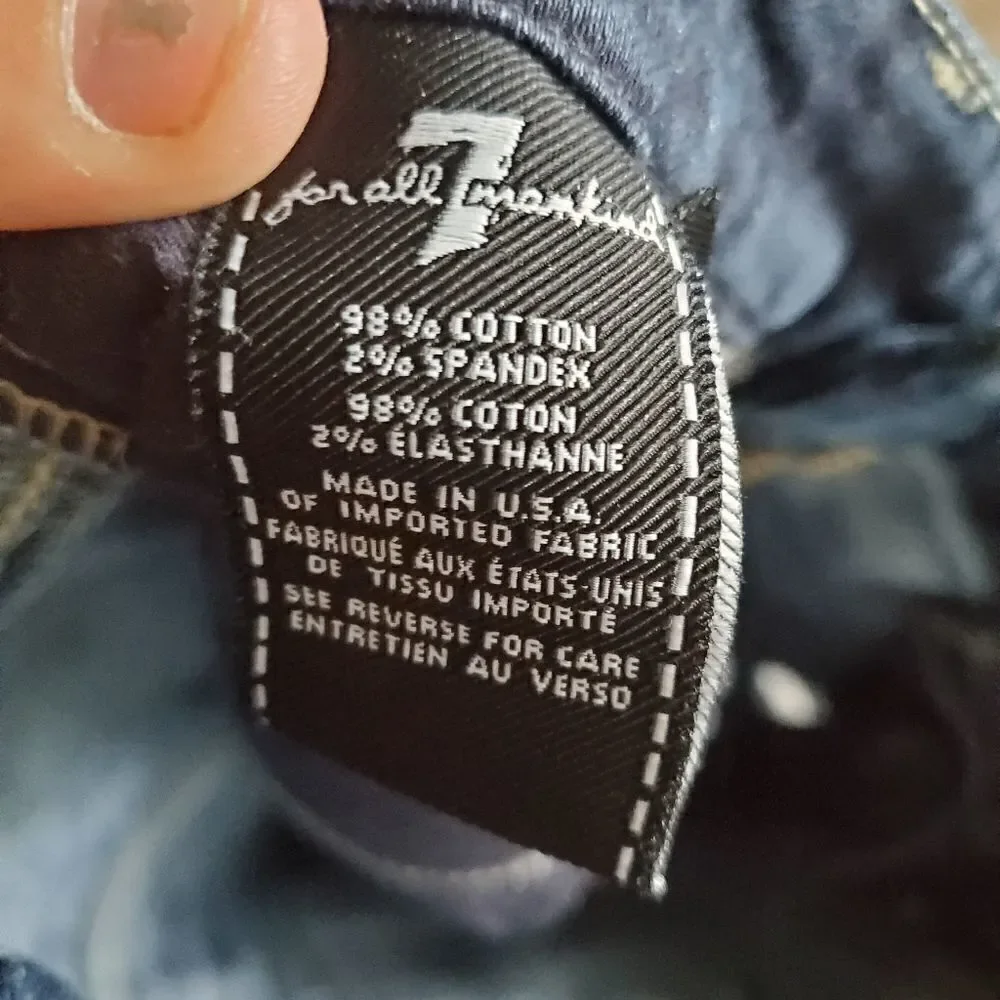 7 for All Mankind Cutoffs